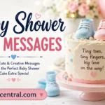 Baby Shower Cake Messages