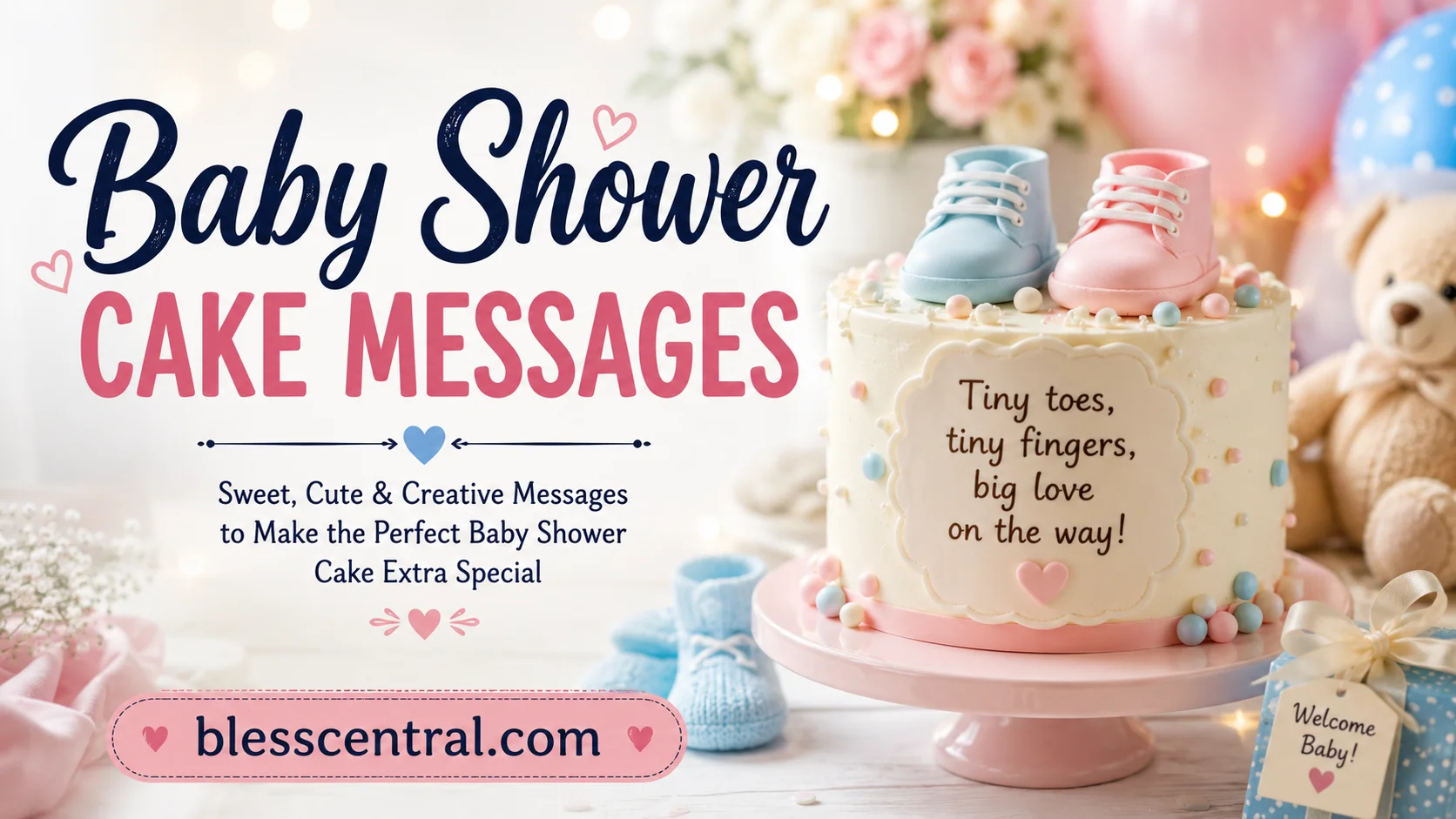 Baby Shower Cake Messages