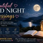 beautiful good night blessings