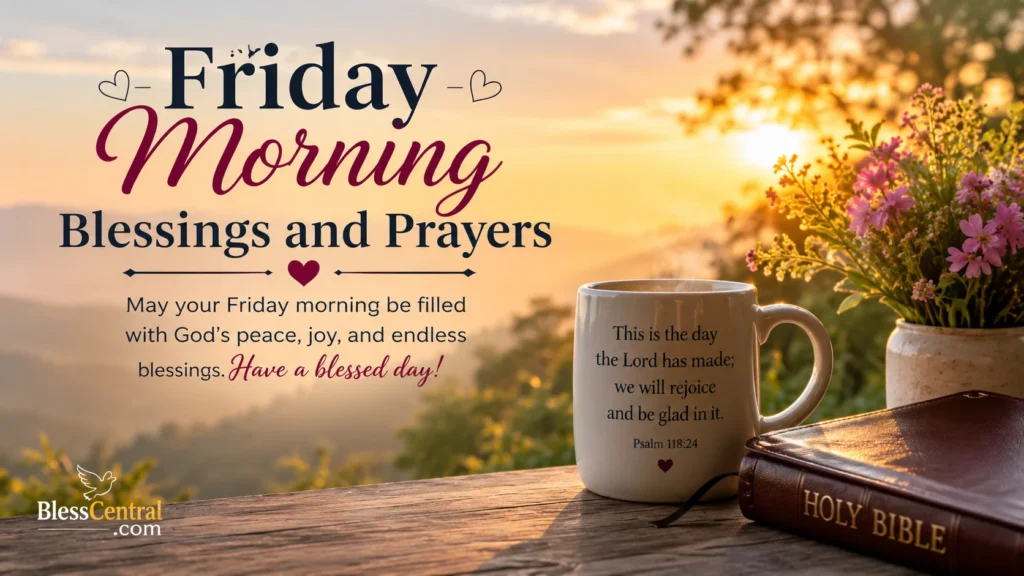 friday morning blessings and prayers