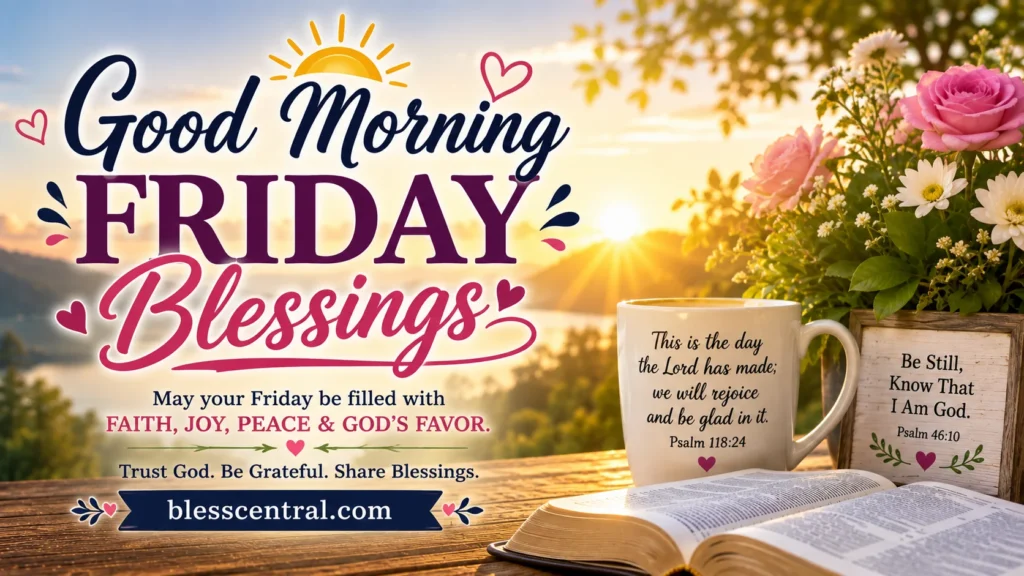 Good Morning Friday Blessings