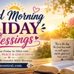 Good Morning Friday Blessings