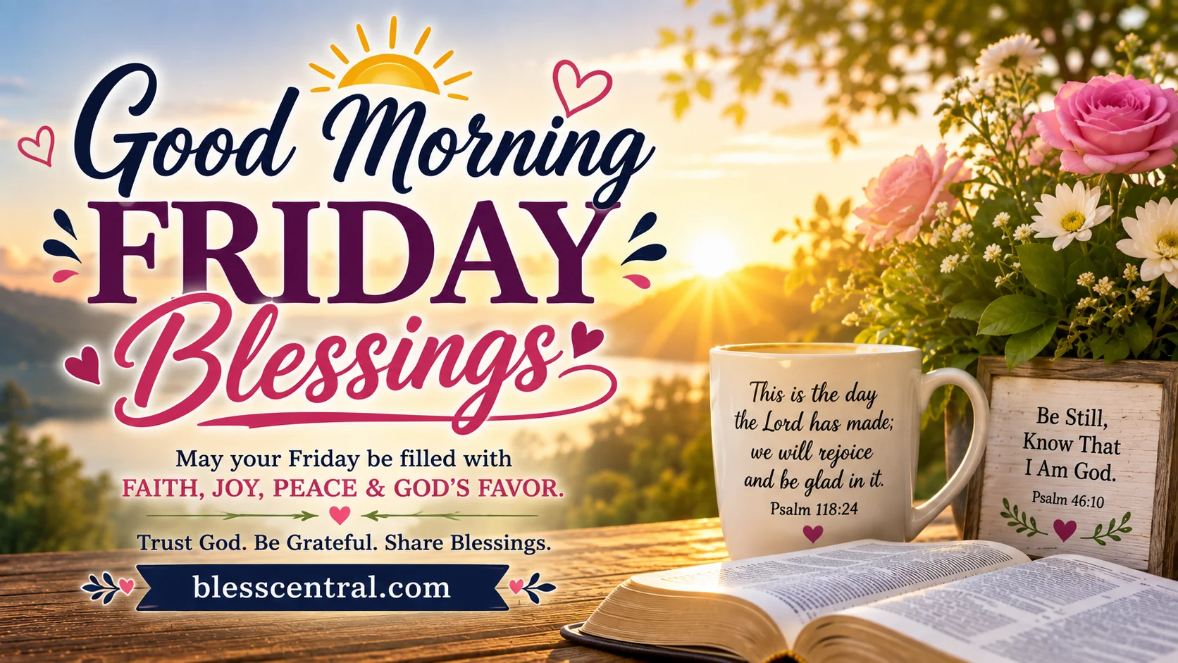 Good Morning Friday Blessings