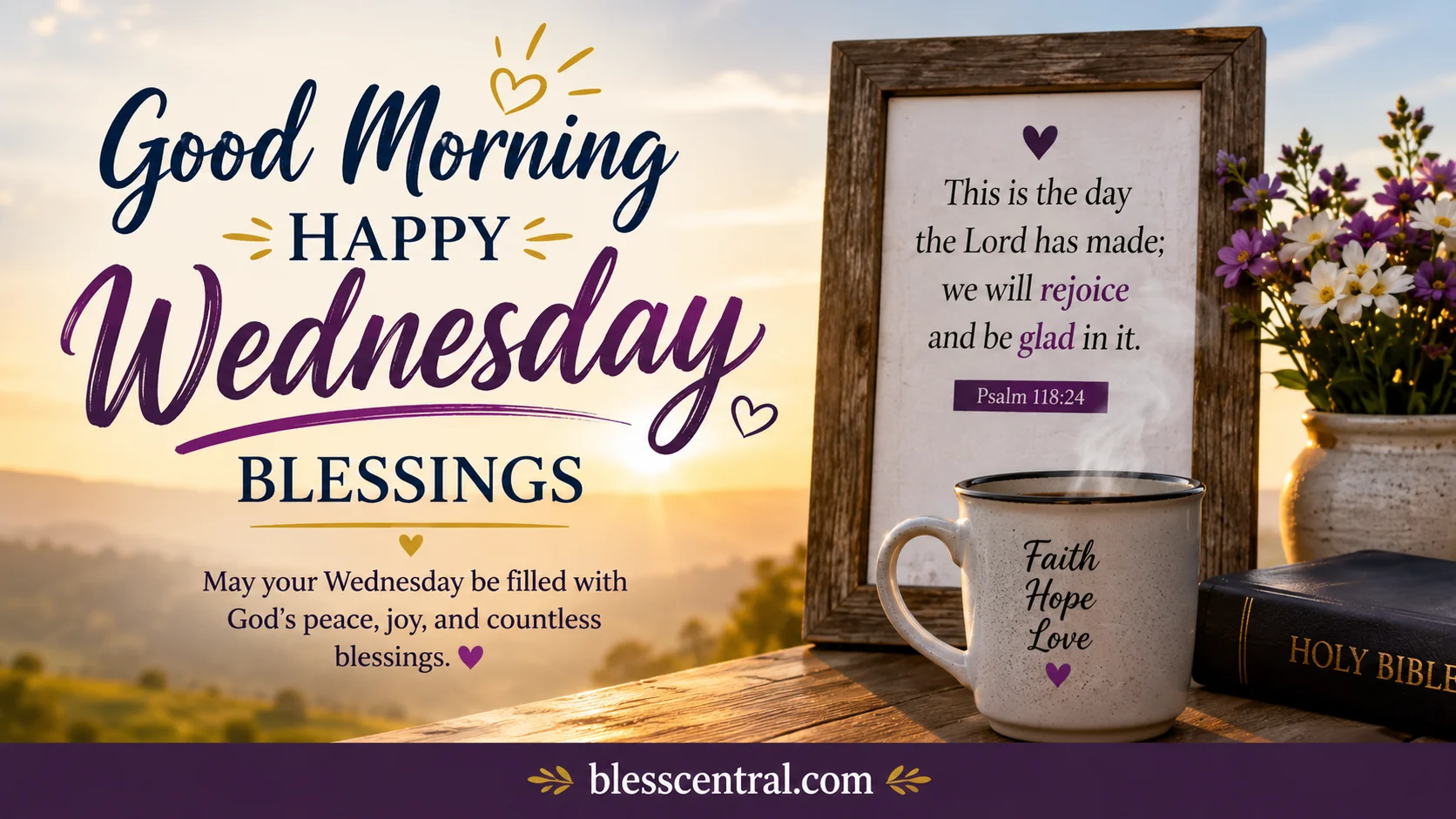good morning happy wednesday blessings