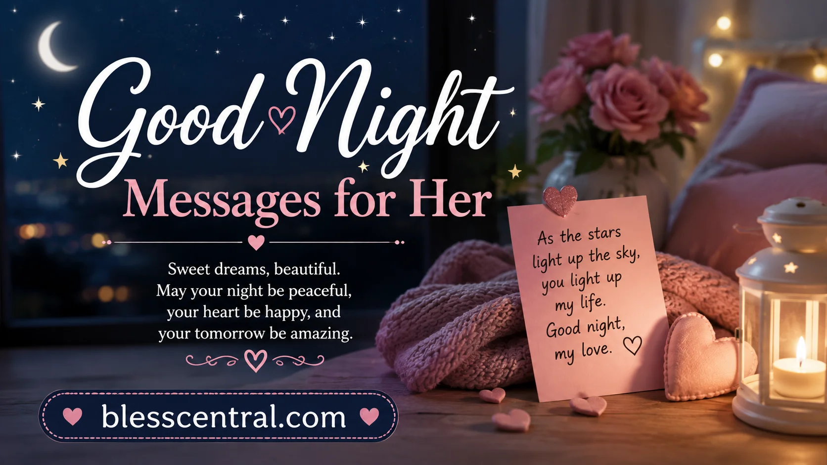 Good Night Messages for Her
