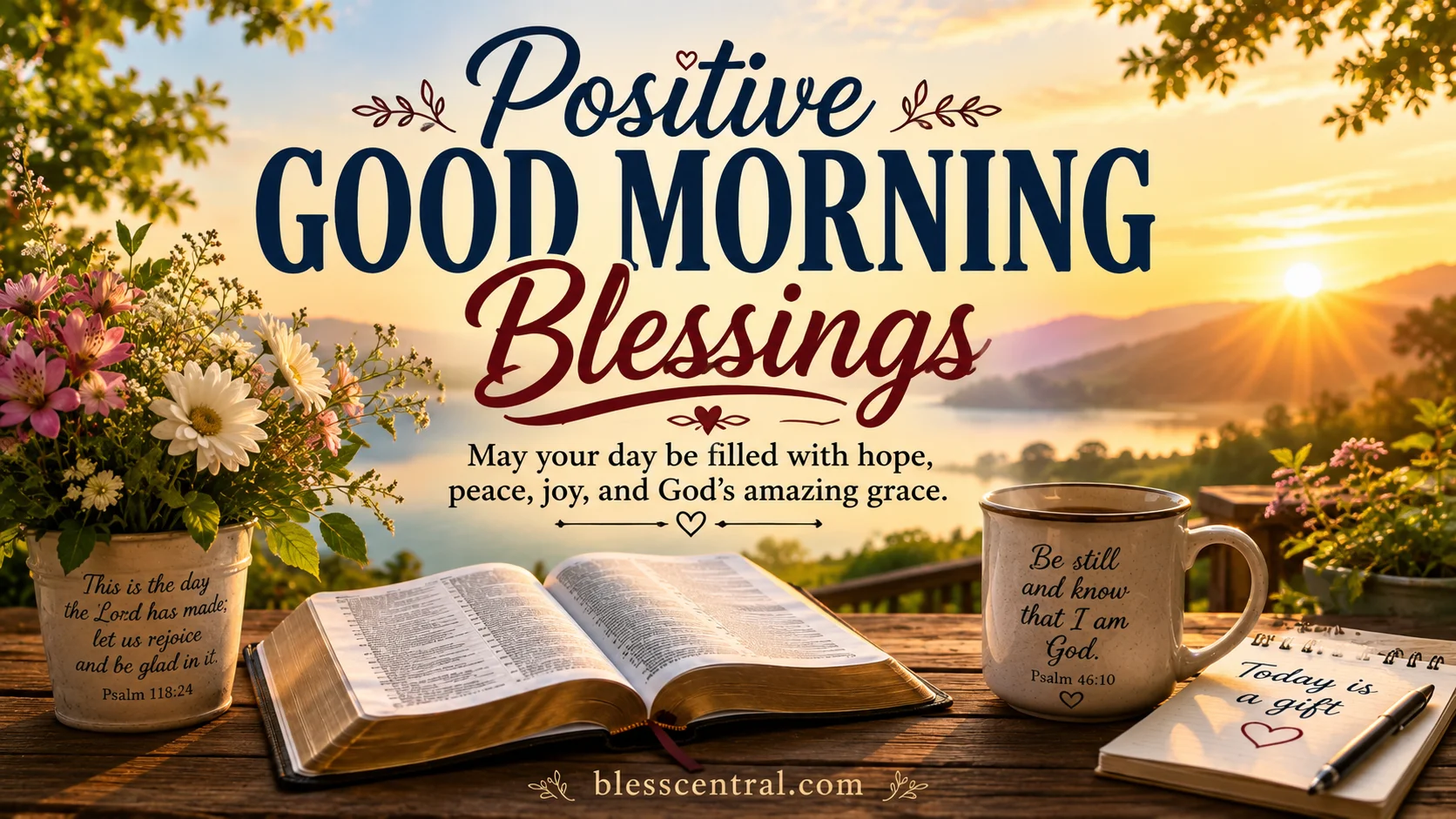 positive good morning blessings