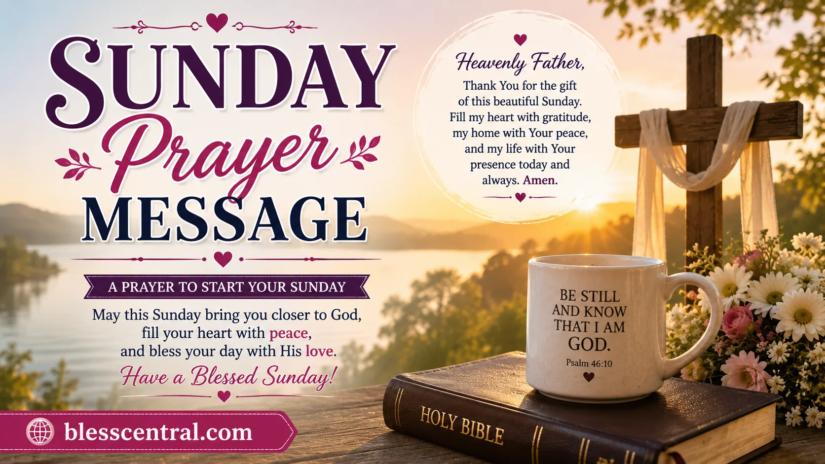sunday prayer message