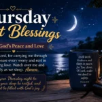 thursday night blessings