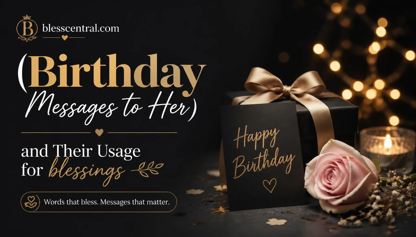 Birthday Messages to Her