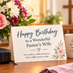 Birthday Wishes for Pastor’s Wife