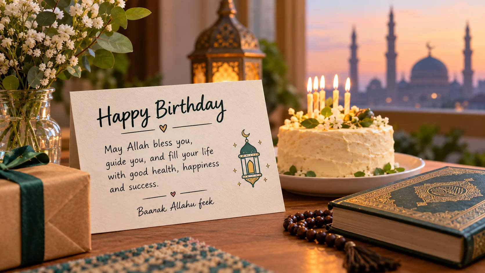 Dua Happy Birthday Islamic Wishes