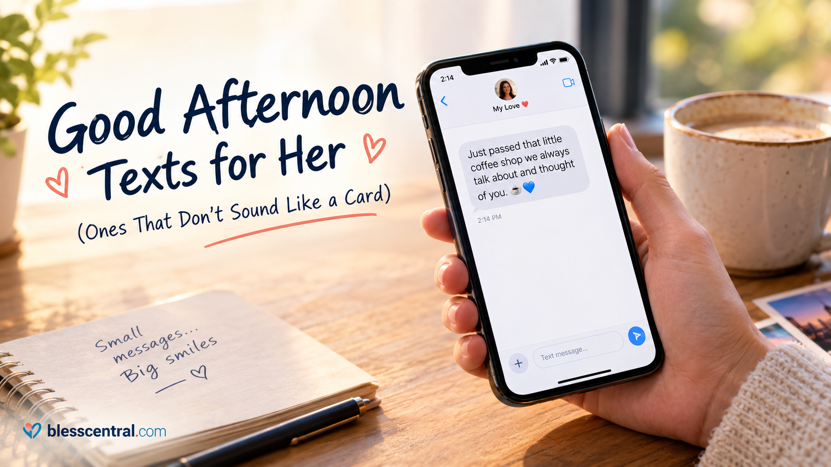 Good Afternoon Texts for Her