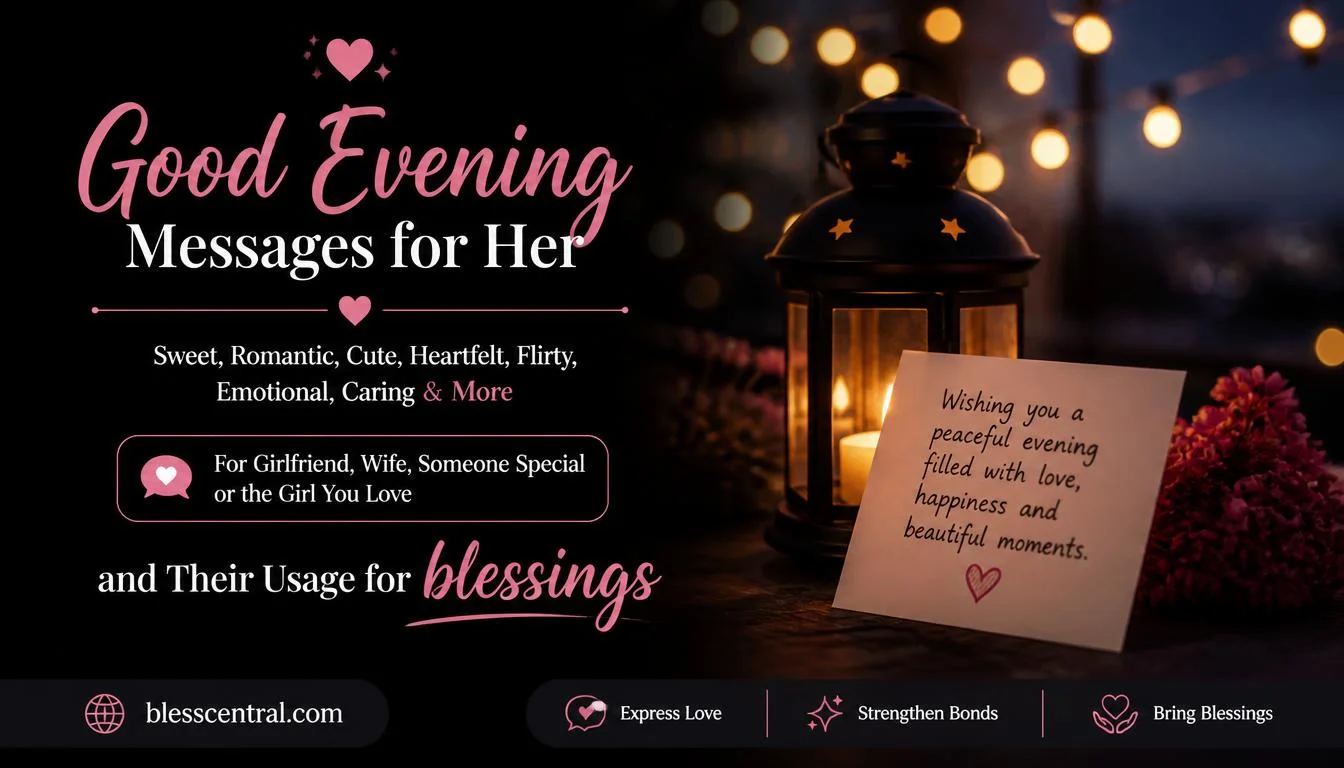 Good Evening Messages for Her