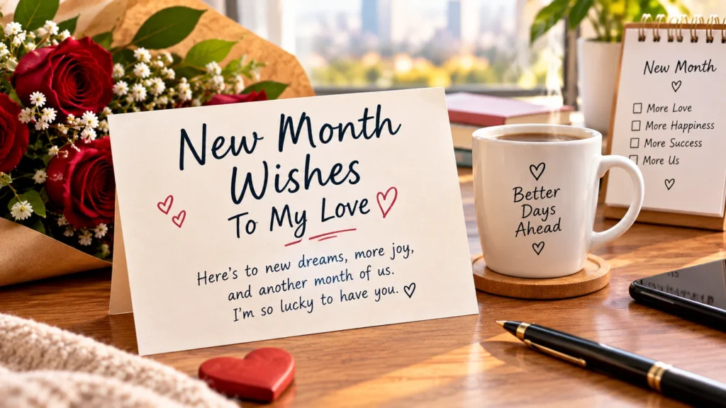 New Month Wishes To My Love