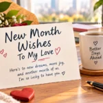 New Month Wishes To My Love