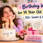 Birthday Wishes for 14 Year Old Daughter