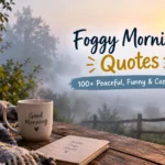 FOGGY MORNING QUOTES