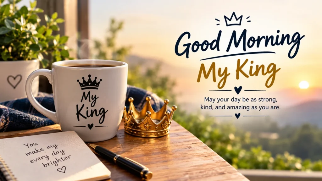 Good Morning My King Messages